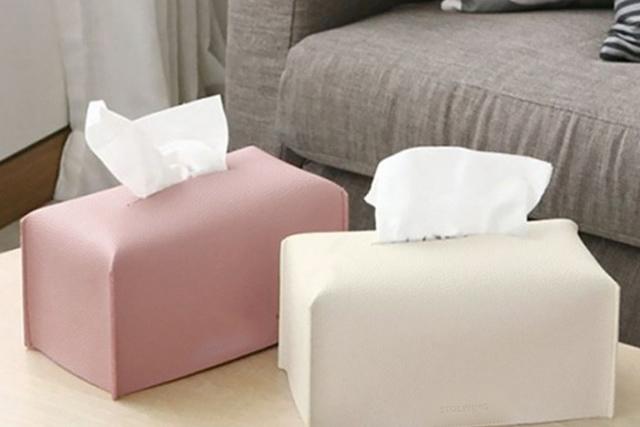 가죽 휴지케이스 각티슈커버 7colors