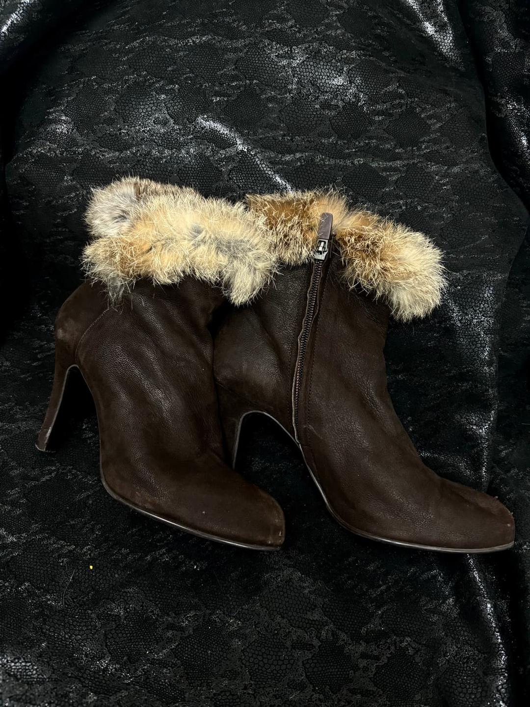 “SAERA” 00’s Mood Fur Trimming Shoes | 후루츠패밀리