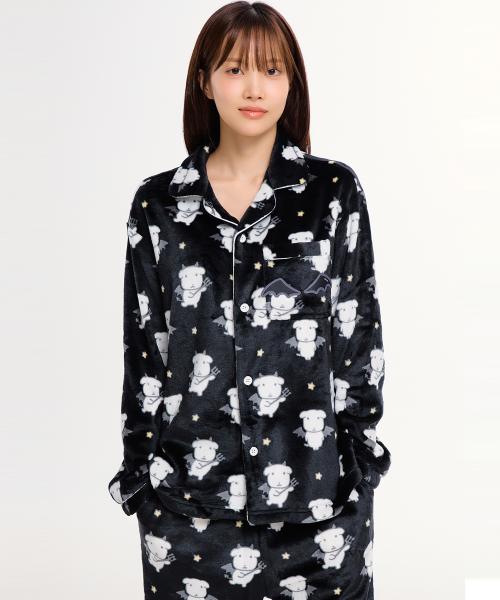 [가나디] 천사와 악마 수면 파자마(BLACK)_SPPPG11U04