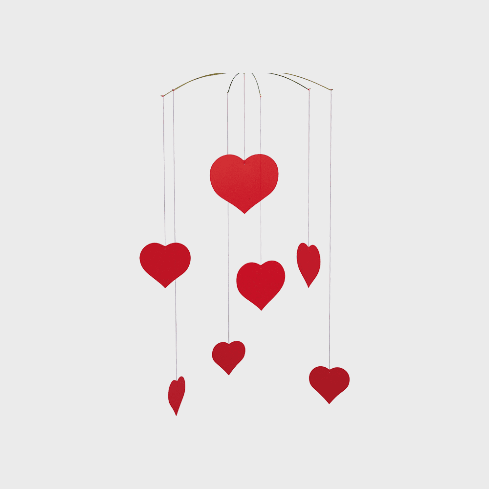 [모빌] 해피 하트 Happy Hearts / 플렌스테드 모빌(Flensted Mobiles