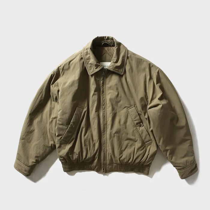 TF4-JP02 콜드웨더 점퍼 - 피넛 베이지