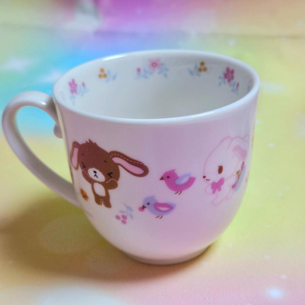 [고전문구] 2009 슈가바니즈 장식용 플라워 머그