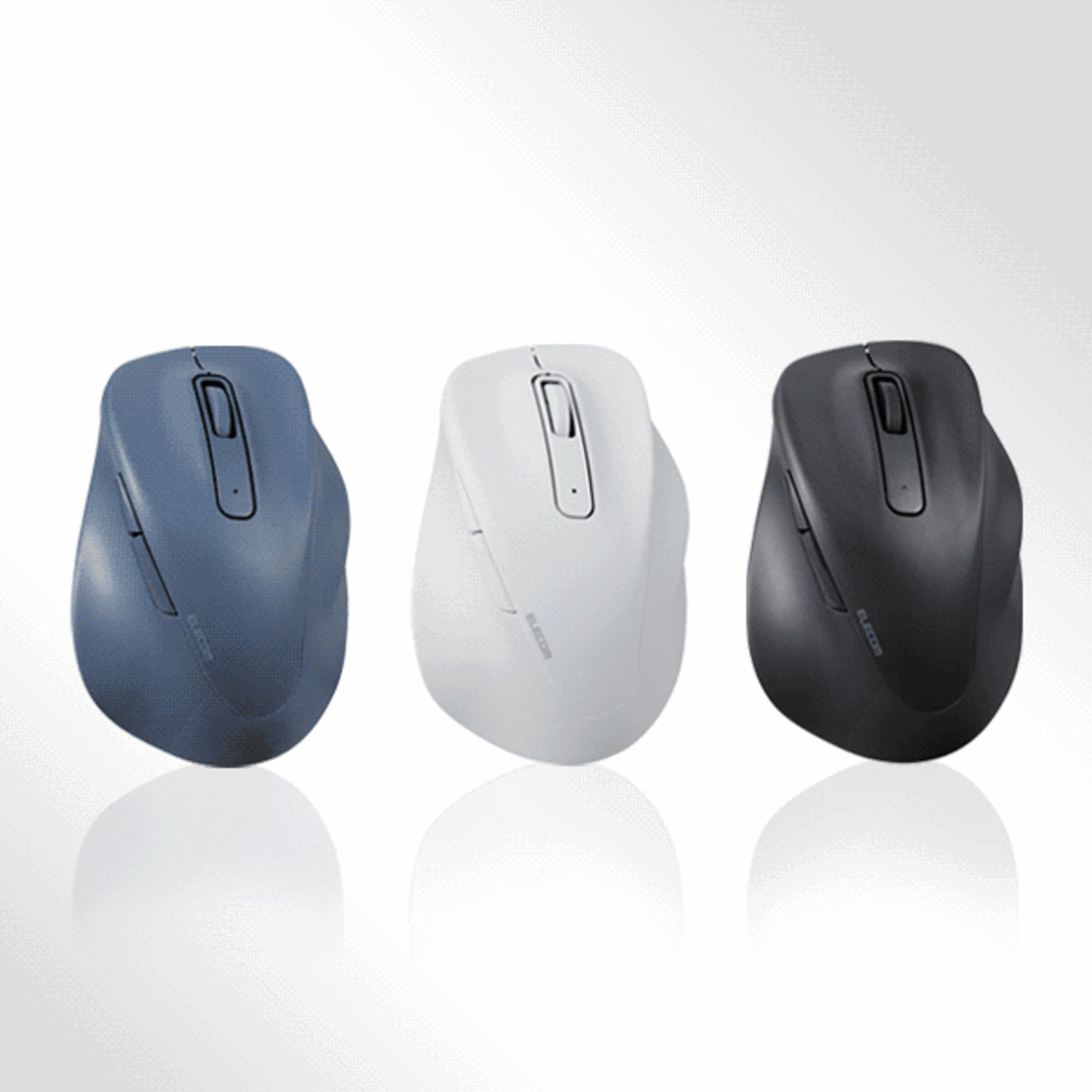 [하프 버티컬 마우스 EX-G] Bluetooth 5.0 저소음 5버튼 M-XG30BBSK