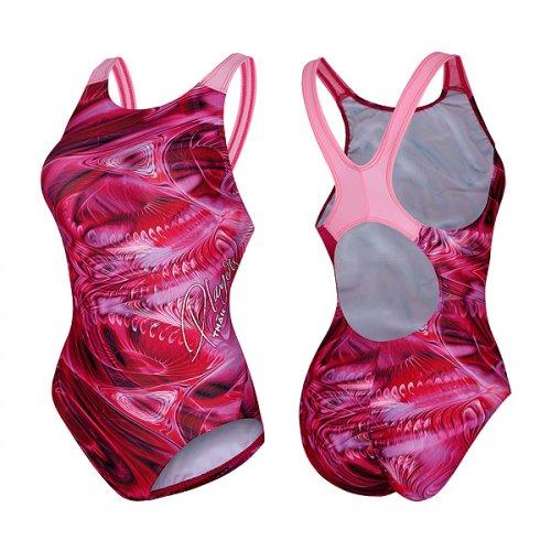 플레이어스 원피스 여성 실내수영복 UKP0151-PK