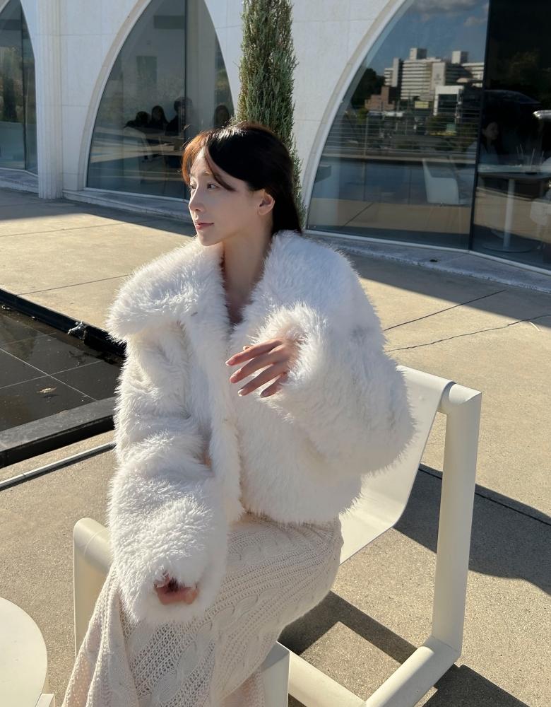 페이크퍼자켓 카라페이크퍼자켓 양털페이크퍼자켓