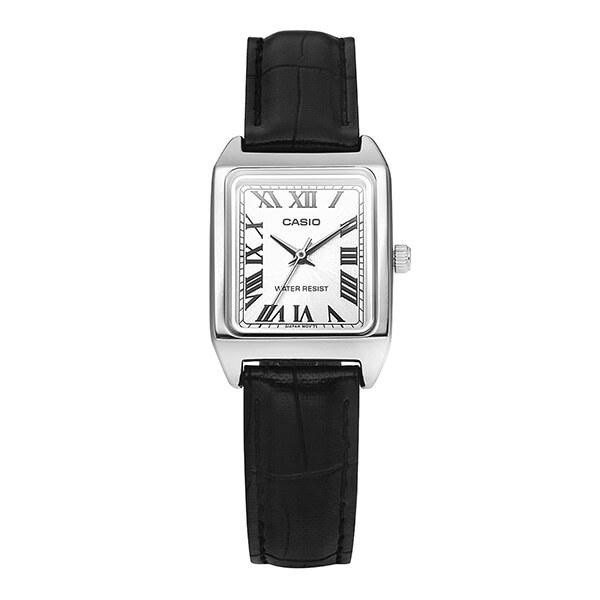 [카시오 CASIO] LTP-V007L-7B1UDF 여성 가죽시계