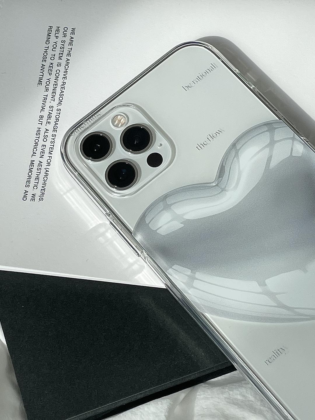 (the flow) heart phone case jelly
