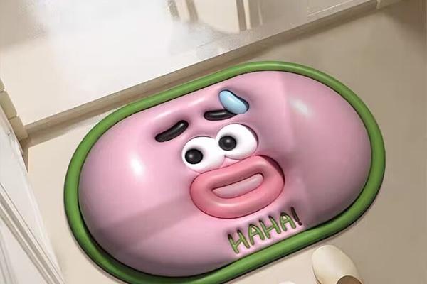 3D HAHAI  입체 욕실 화장실 주방 규조토 발매트