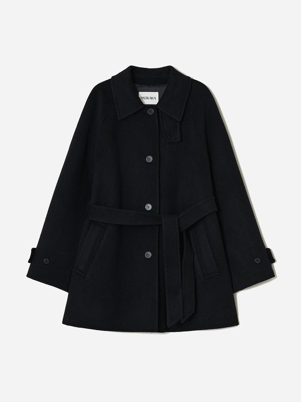 Babylama Half Handmade Coat Black