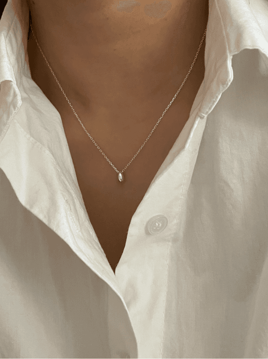 미니 물방울 심플 데일리 목걸이
