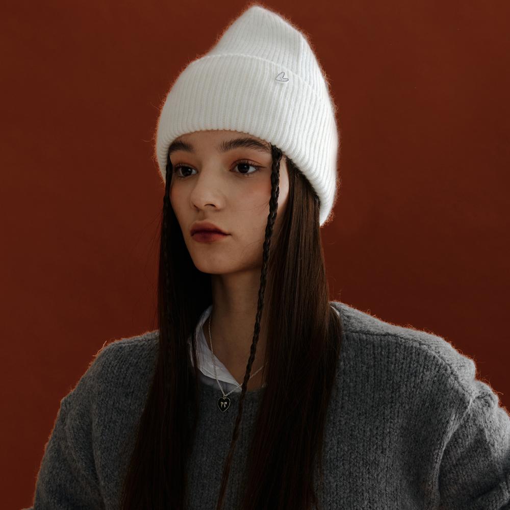 Basic Soft Angora Beanie (Angora/ 6Colors)