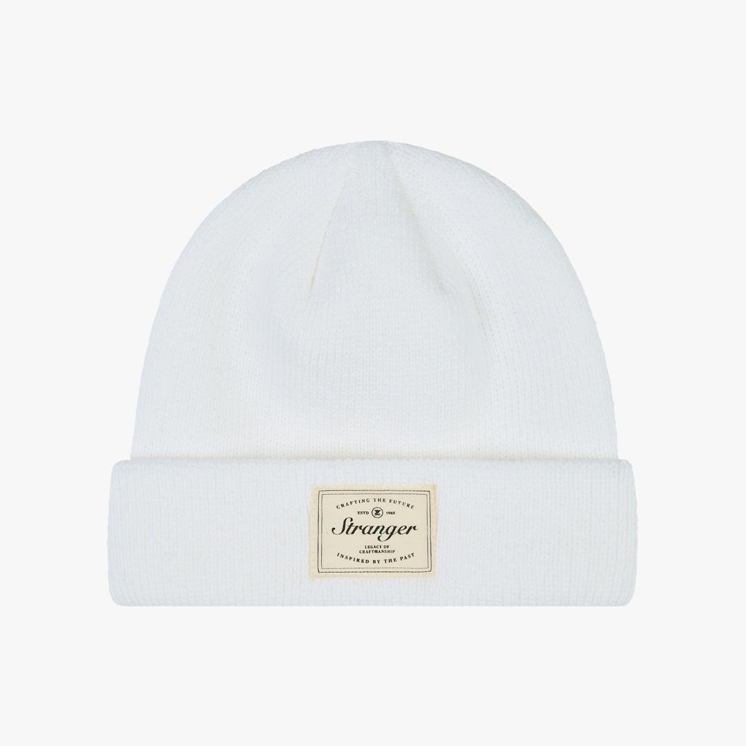 Stranger Logo Patch Beanie (Ivory)