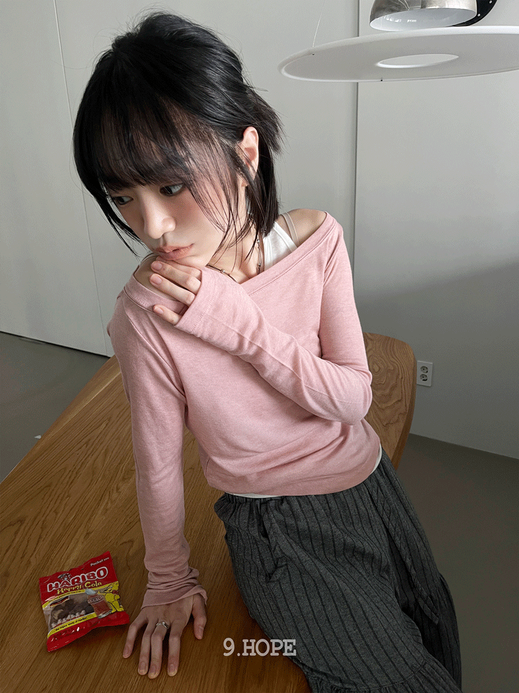 김아홉 off 레이어드 텐셀 set
