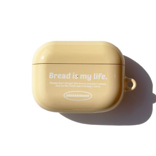 Bread is my life 유광 하드 에어팟케이스 (1 2 3) 세대 프로 프로2