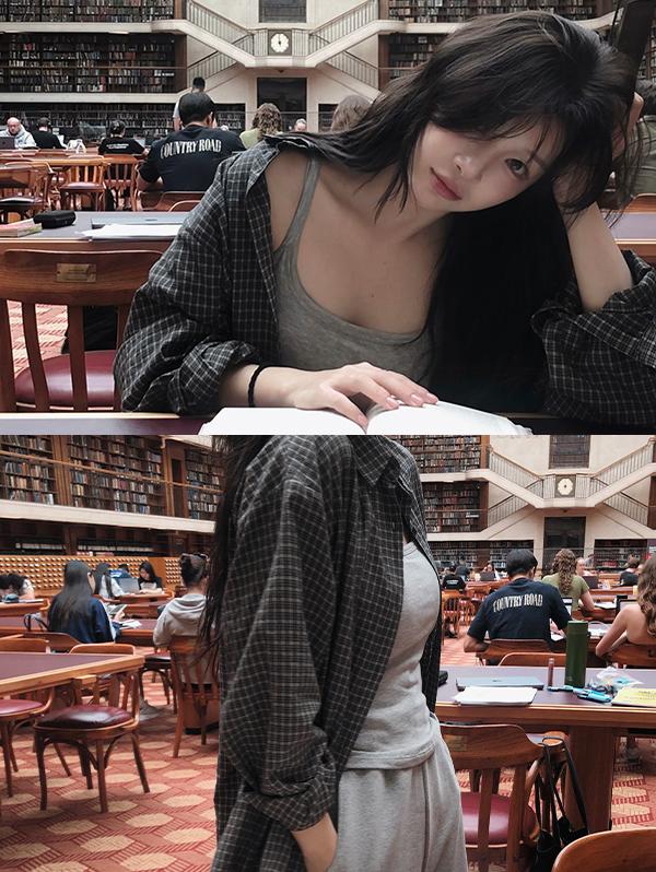 슬로우앤드 [베스트재입고] made. 버디 빈티지 체크셔츠 - 3 color