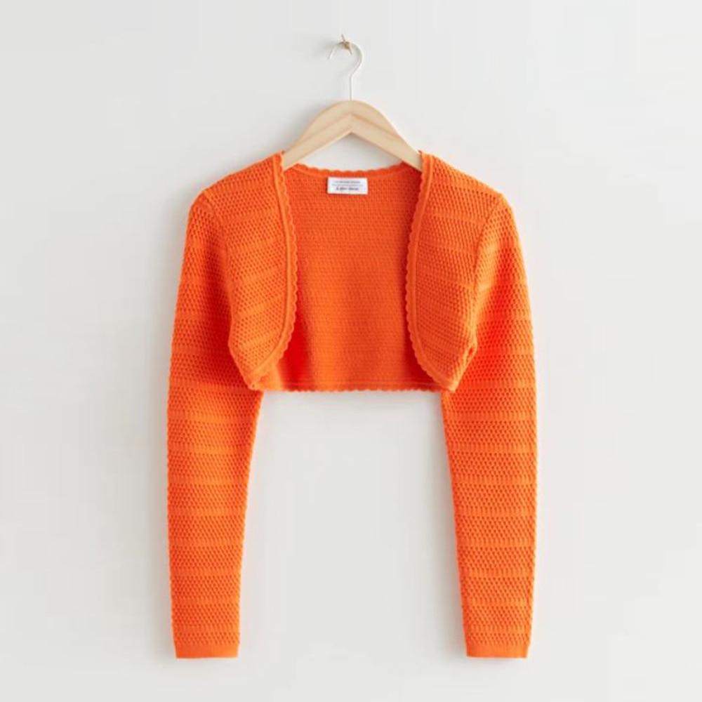 & Other Stories 앤아더스토리즈 스캘럽 니트 가디건