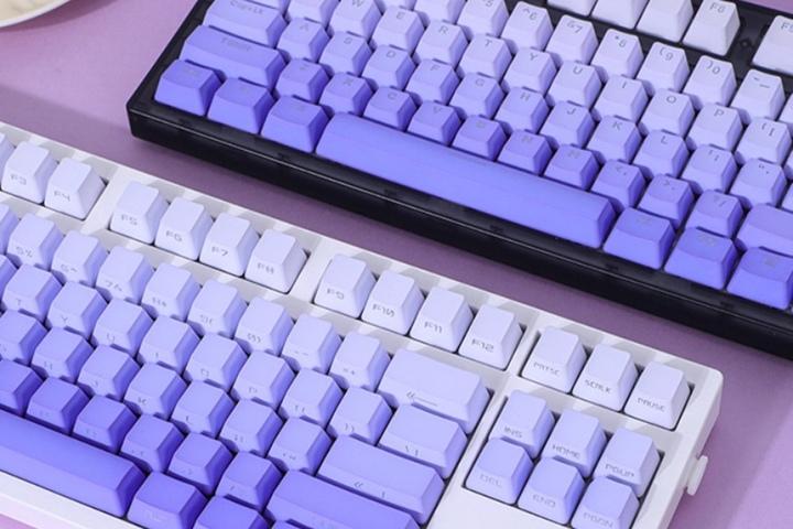 클린사파이어 LED투과 키캡 OEM PBT 이중사출