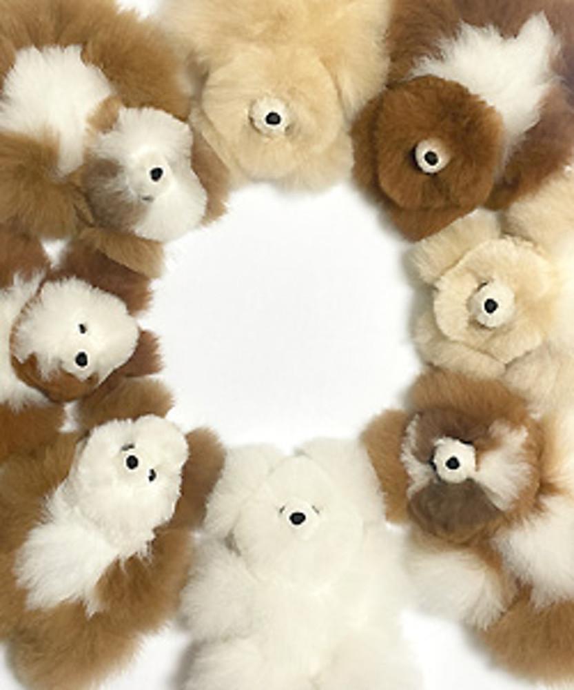 NEW) M사이즈/키링 입고! - 페루 알파카베어 (100%핸드메이드)