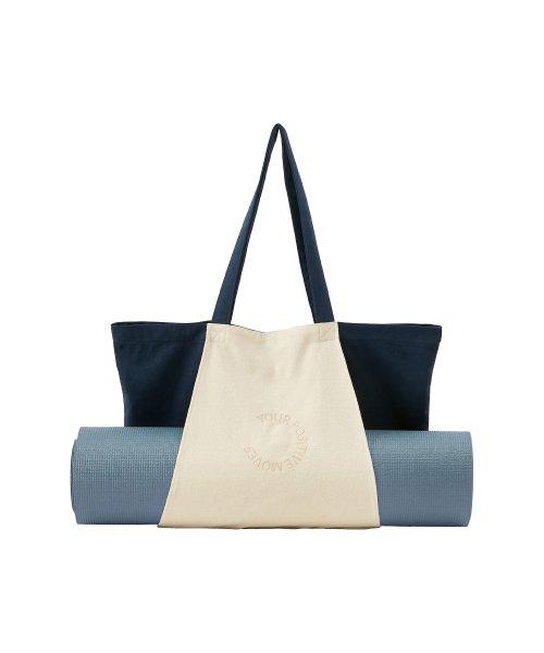 요가 매트 에코백_네이비