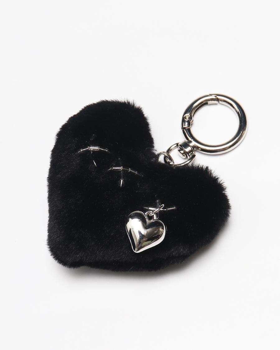 LOVE key ring 'BLACK'