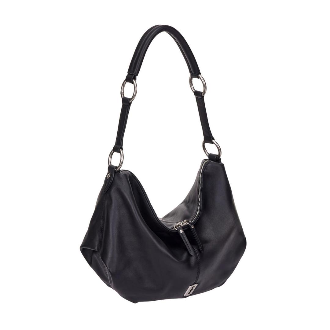 Halfmoon Attache Shoulder M (하프문 아타쉬 숄더 미듐) Black
