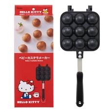 헬로키티 타코야키팬 140x357x44mm 카스테라 메이커 양면팬