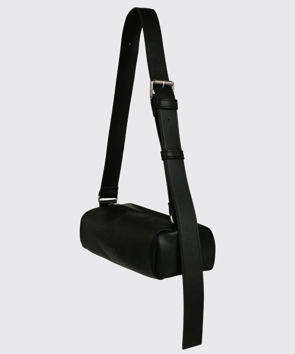 Chunky Buckle Air Bag Letter-Black