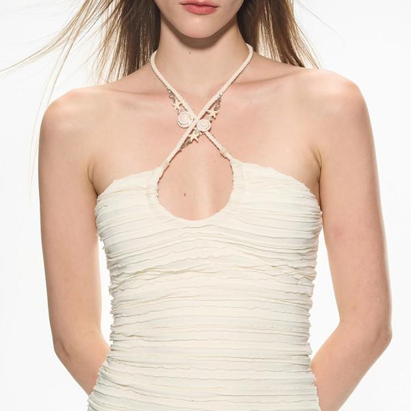 Star Shell Halter Top