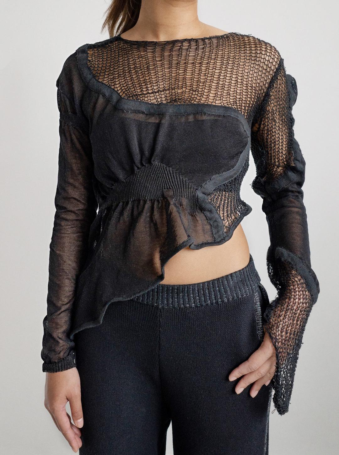 Scar and Mesh Top - XS/S