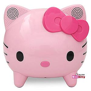 산리오 헬로키티 아이팟 도킹 스피커 산리오 충전기능 (핑크)