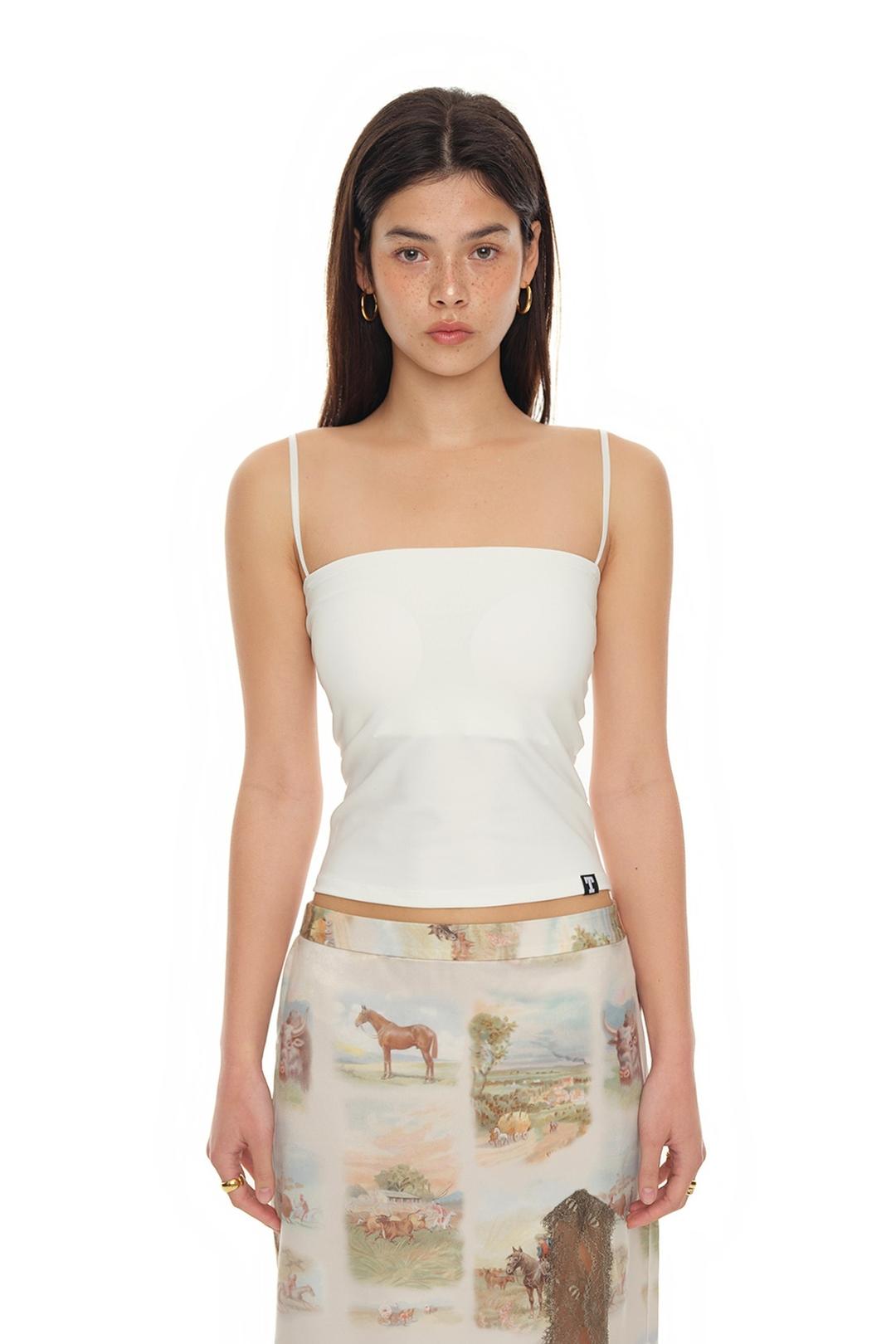 BASIC TUBE TOP (WHITE)