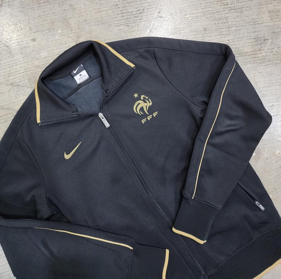 나이키 프랑스 국대 져지 블랙 골드 L | 후루츠패밀리