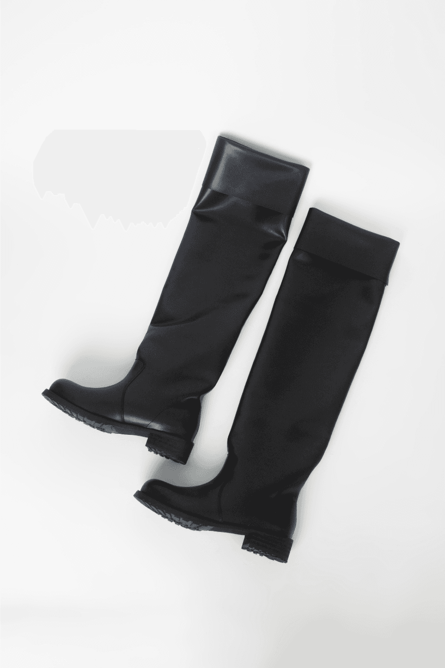 Leather Long Boots