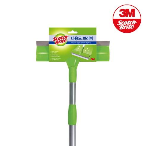 3M 스카치브라이트 다용도 브러쉬 스퀴즈 물기제거 밀대, 1개 - 청소용품 | 쿠팡
