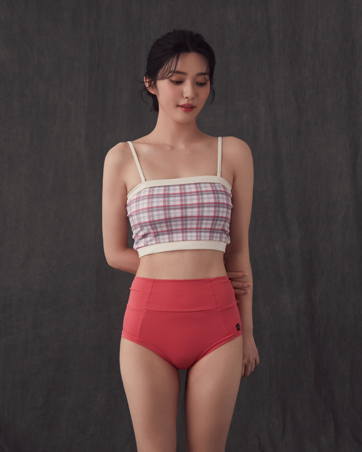 [4차] 뮬리TOP 체크 (5color)