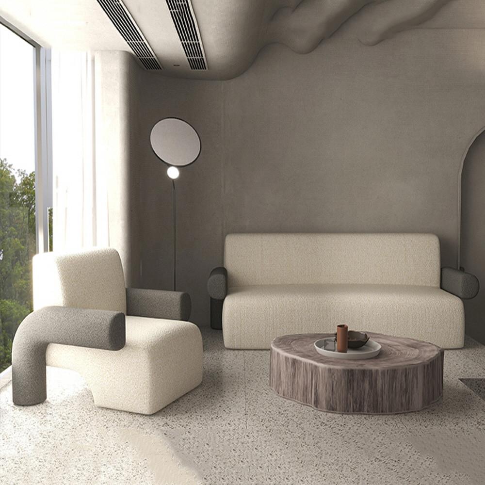 코듀로이 1인용 소파 양털 클라우드 2인 3인 4인 앤티크 골덴 1인용 쇼파 안락 의자