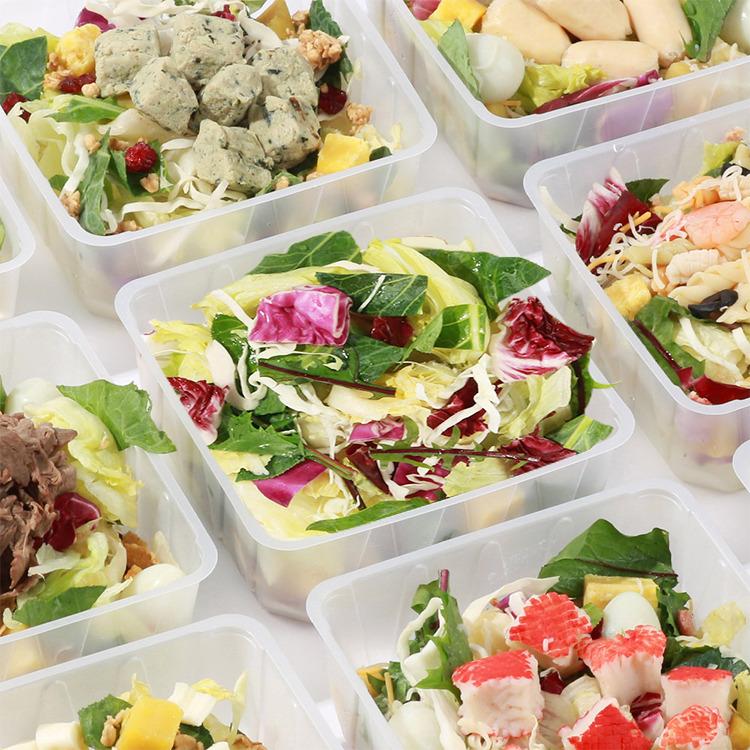 6팩 식단관리 야채 샐러드 배달 도시락
