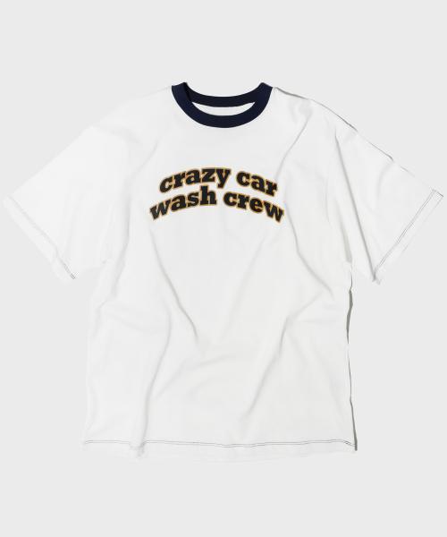 크루 링거 티셔츠 화이트