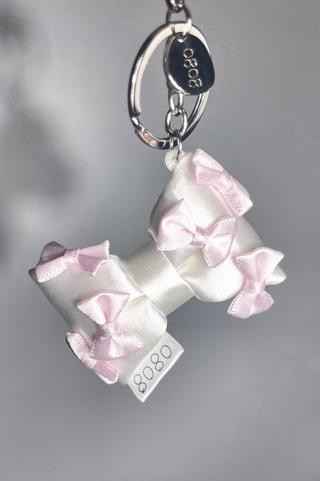 0808 ribbon keyring (cute)