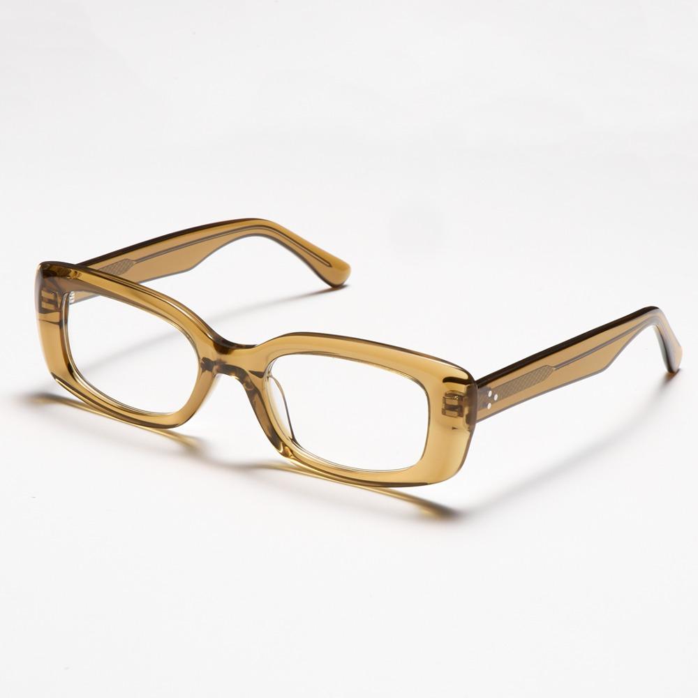 Dasiy Acetate Goggle Glasses / Yellow Mud