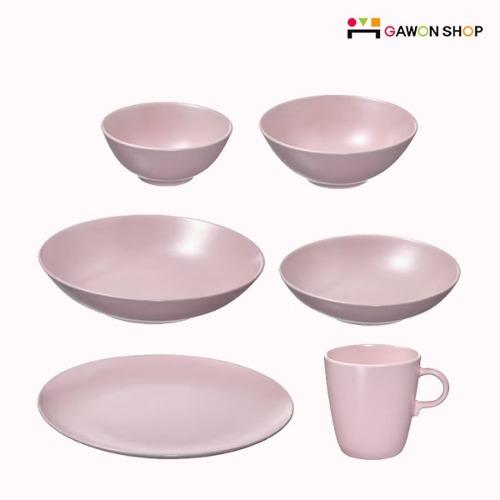 [IKEA] FARGKLAR 라이트핑크 1인 식기세트