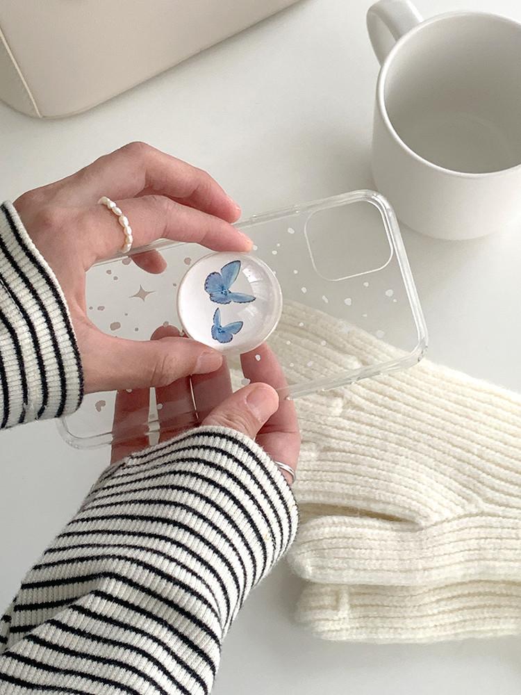 트윙클 투명 젤하드 케이스