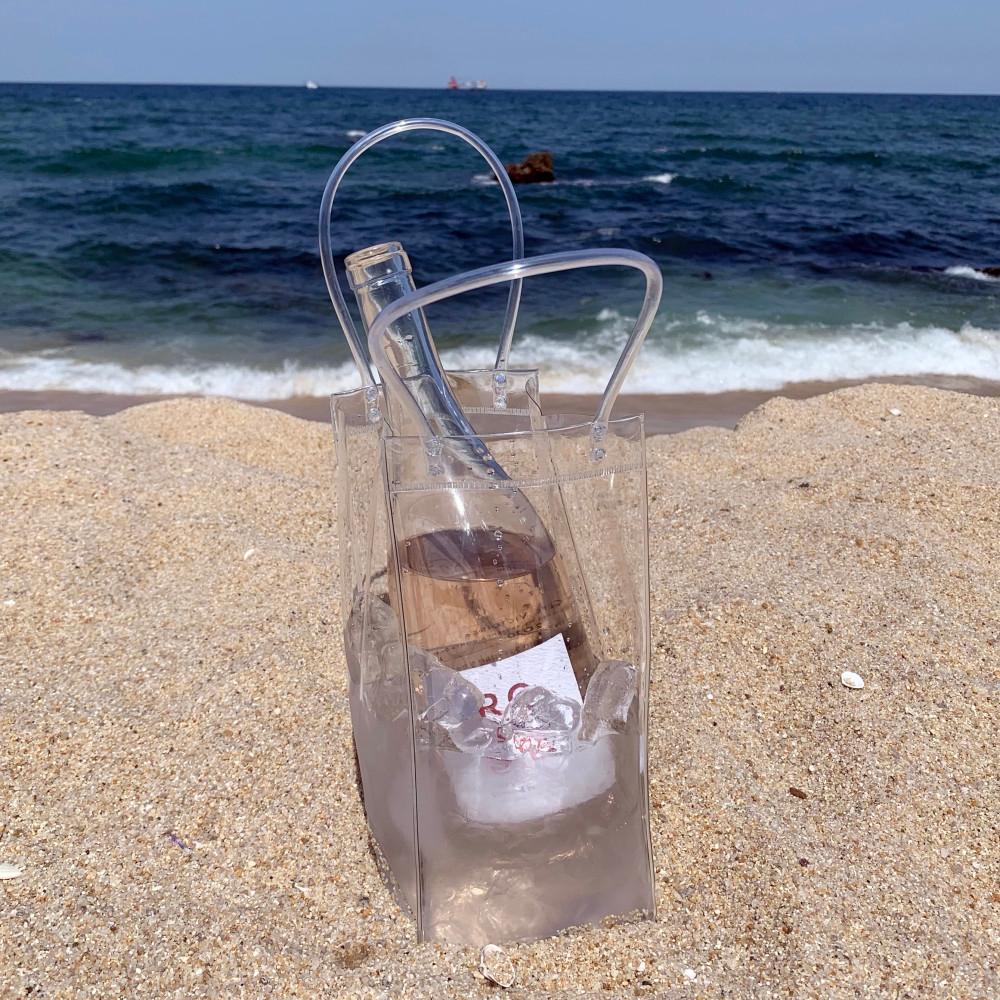 와인 칠링백 샴페인 와인 칠러 버켓 무지