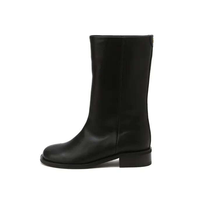 블랙 더블에이 미들부츠 AASO4F600BK