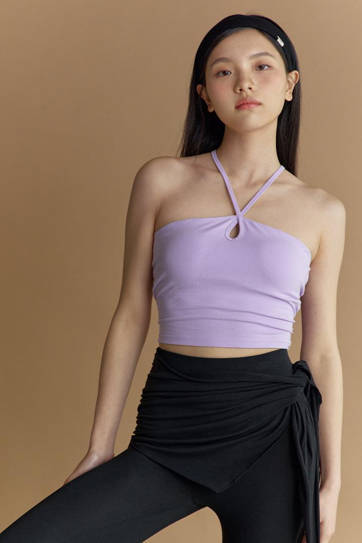 Grinch point top (Lavender)