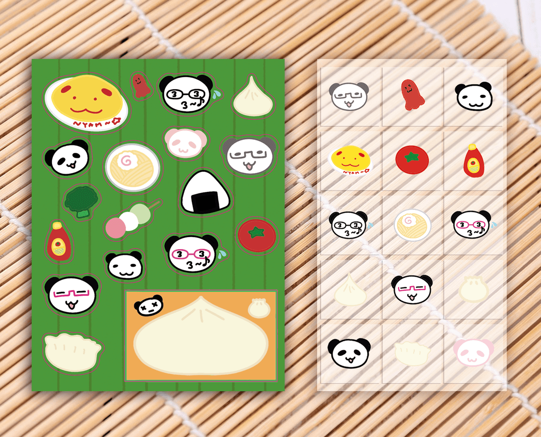 [러브파이] 오타쿠 판다 sticker (2types)