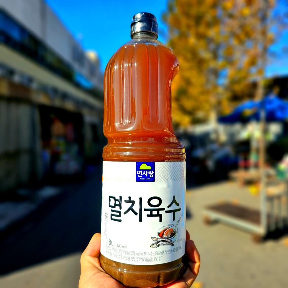 면사랑 멸치육수 1.8L 만능 멸치 다시 육수 [원산지:국산(충청북도 진천군)]