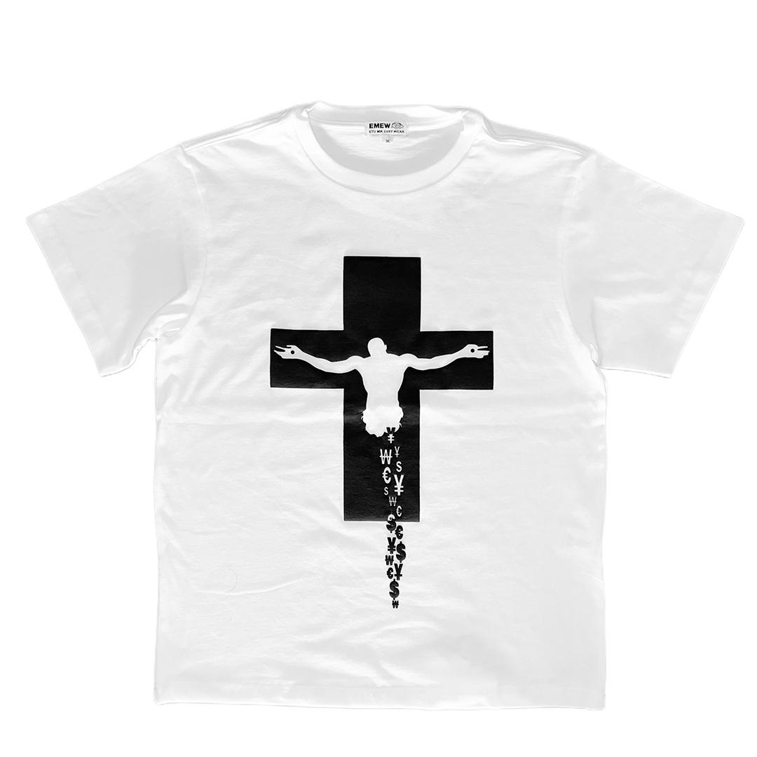￦3￦0N , WE WON  t-shirt / White