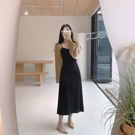 제이블린 [자체제작,1+1할인][미니,롱]알러 나시 원피스