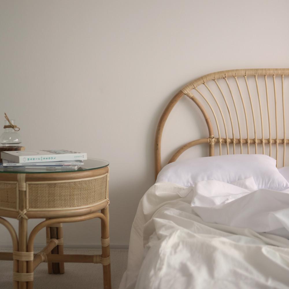 Mia Headboard SS / Q - 라탄 침대 헤드보드 미아